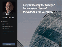 Tablet Screenshot of darrellpacini.com
